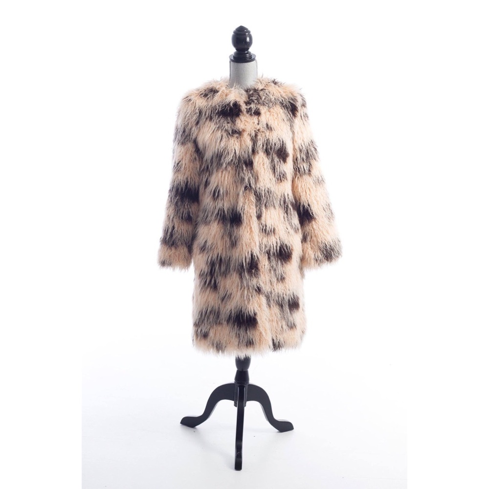 Manteau en fausse fourrure ASOS